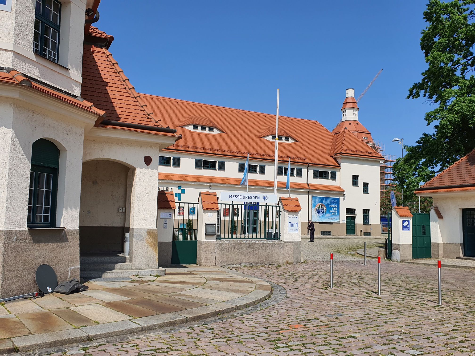 Pieta-Besucher im Glück
